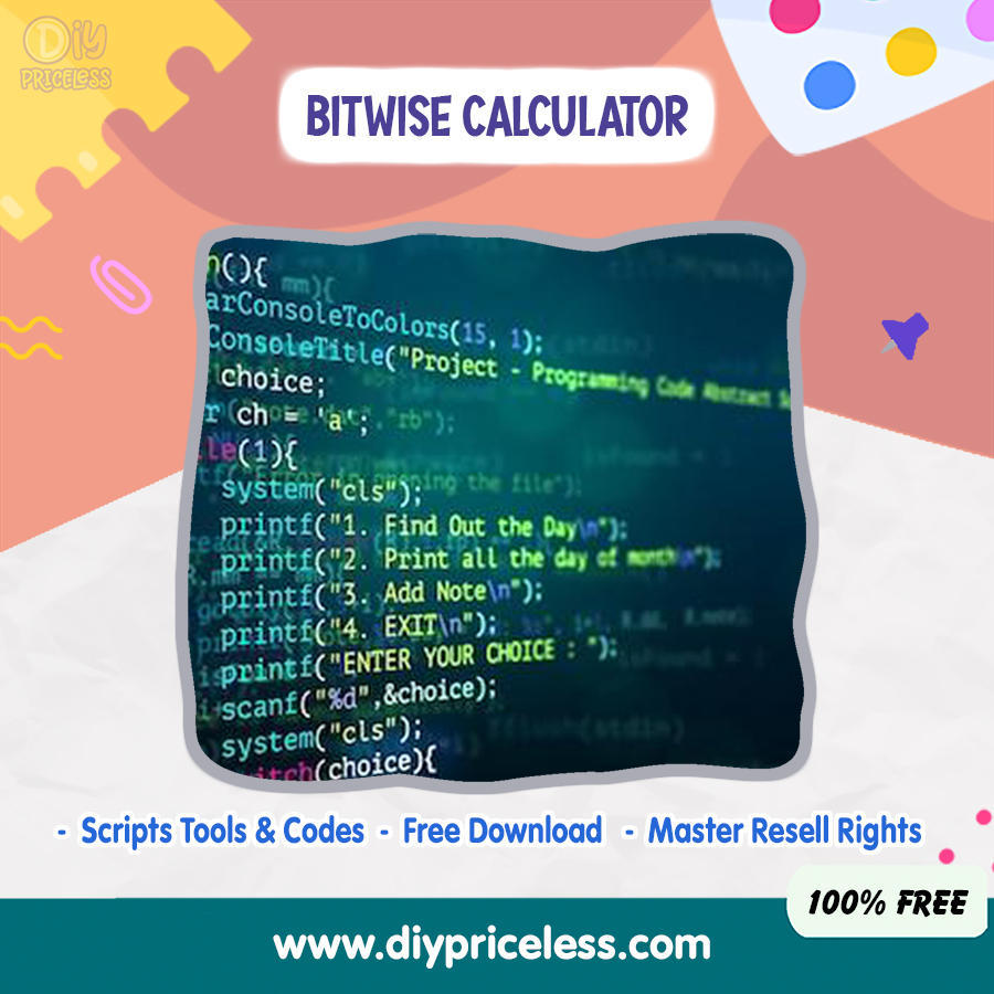 Bitwise Calculator Tool 2024: Easily Calculate Bitwise By Using This ...