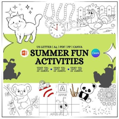 Summer Fun Activities PLR