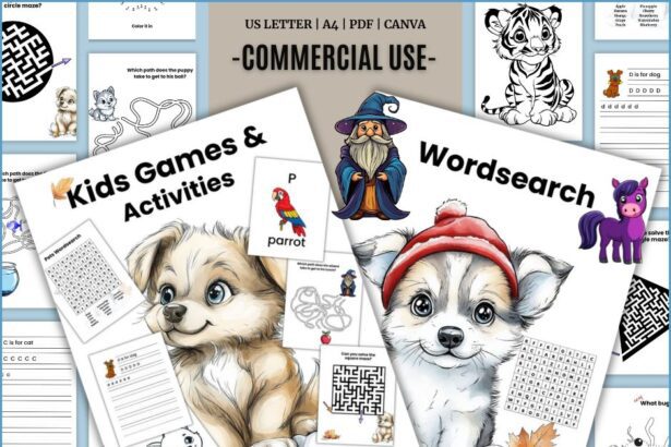 PLR Kids Games and Activities